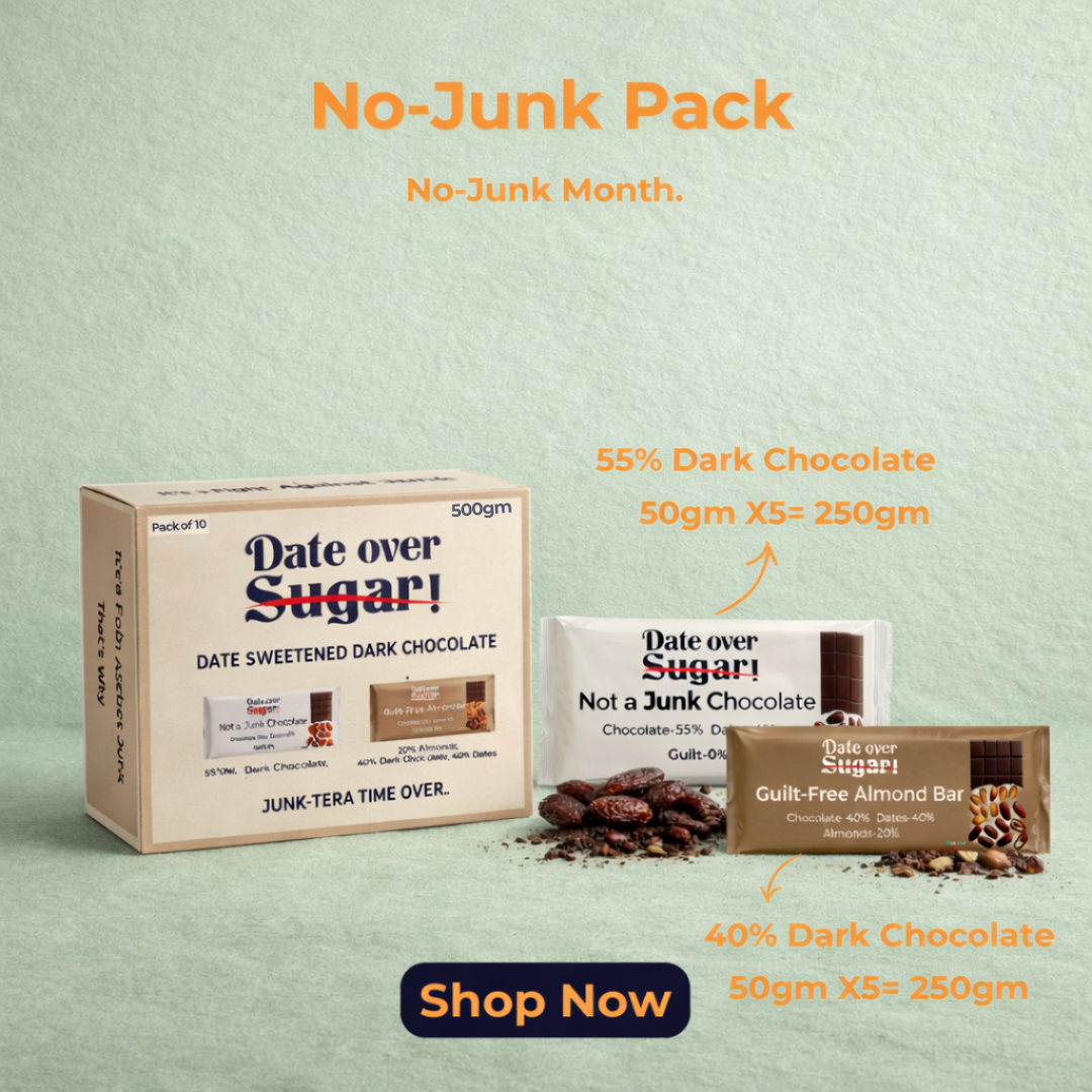 No Junk Pack Almond+Dark Chocolate