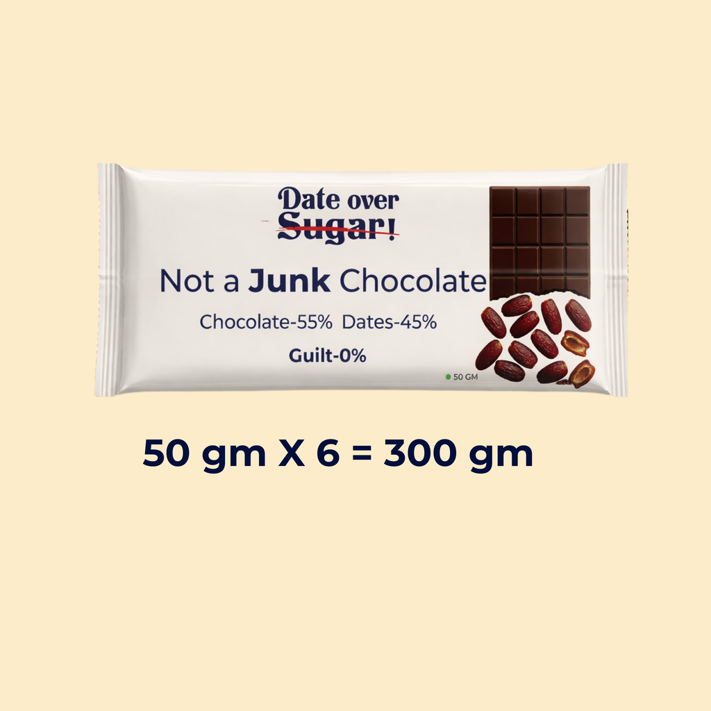 Not a Junk Chocolate- Pack of 6