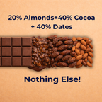 Guilt Free Almond Bar- Pack of 6