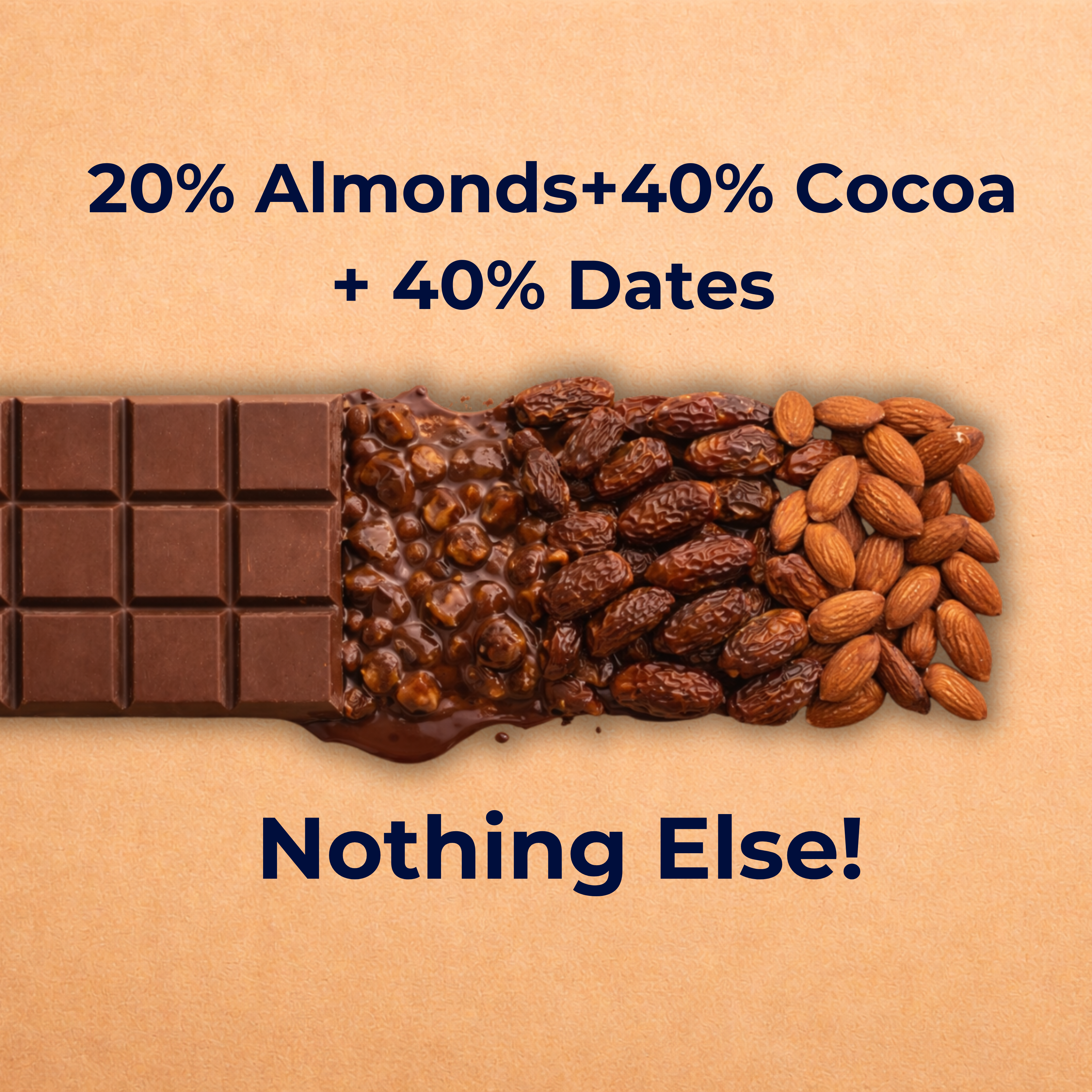 Guilt Free Almond Bar- Pack of 6